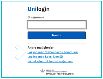 Login med @bu.kk.dk